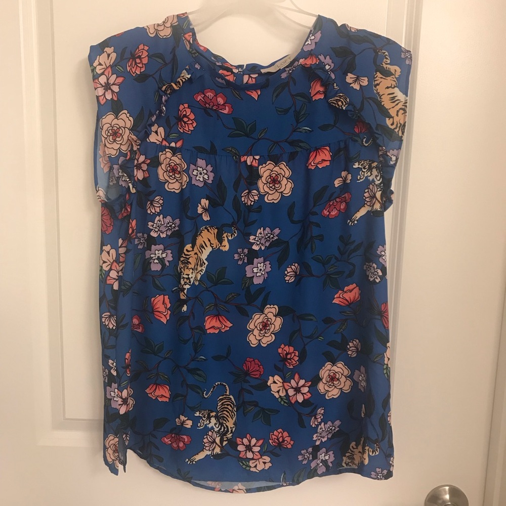 Loft floral tank